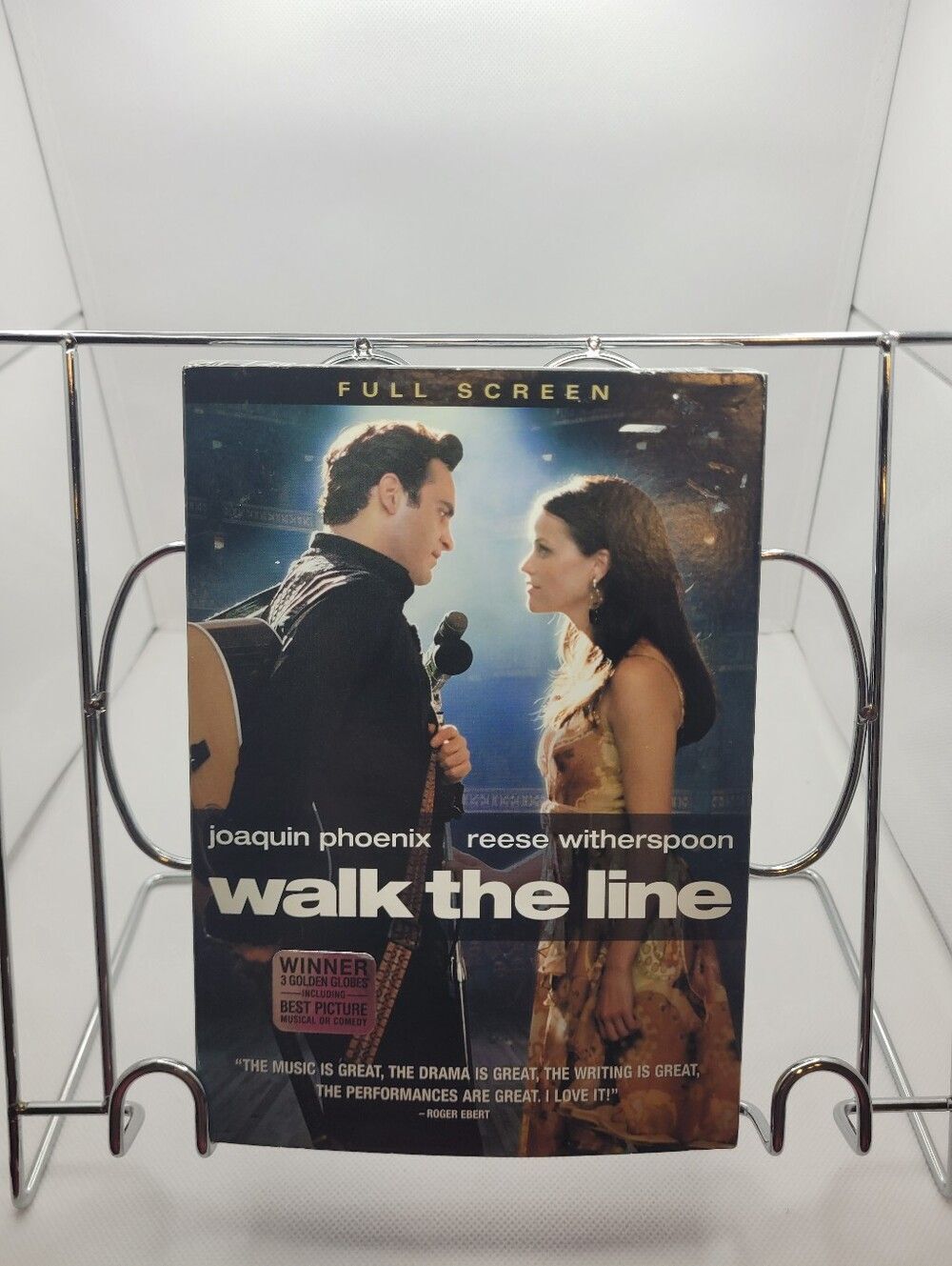 Walk the Line Full Screen DVD Johnny Cash New with Outer Cover & Sealed DVD